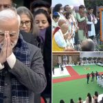 Mahatma Gandhi Death Anniversary 2023: PM Narendra Modi and Others Pay Tributes to Father of Nation at Sarv Dharma Prarthana Sabha (Watch Video)